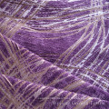 Polyester and Acrylic Yarn Dyed Jacquard Chenille Fabric